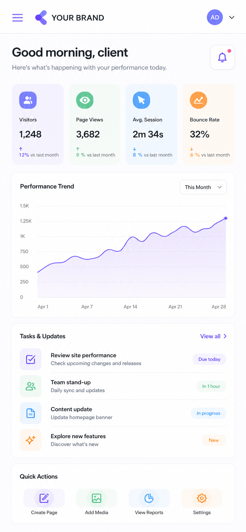 Eclypso platform on mobile